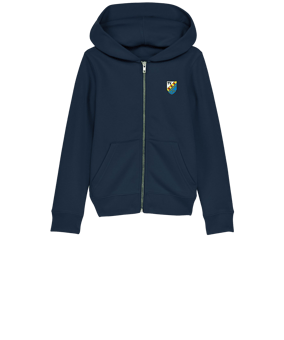 Merch Mini Cultivator 2.0 Zip-Hoodie Kids French Navy | #justlogo4c