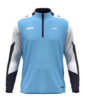 JAKO Dynamic Ziptop Sweatshirt Kids Blau F431