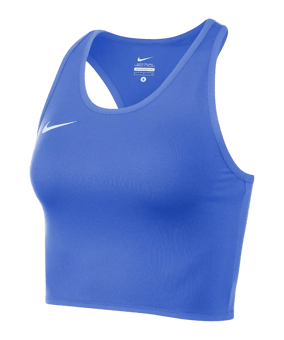 Nike Team Stock Tanktop Running Damen Blau F463 - blau