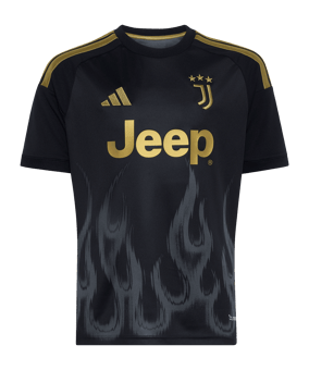 adidas FC Juventus Maglietta 3rd 2026/2027 Bambini Nero - nero
