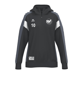 Erima Celebrate 125 Kapuzenjacke Damen Schwarz