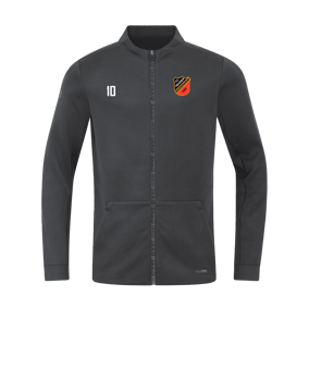 JAKO Pro Casual Jacke Grau F855 