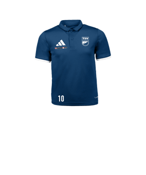 adidas Entrada 26 Polo Kids Dunkelblau