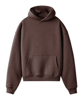 Burocs Basic Hoody Braun - braun