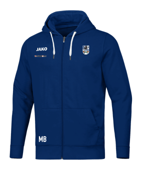 JAKO Base Kapuzenjacke Blau F09