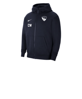 Nike Park 20 Fleece Kapuzenjacke Kids Blau F451