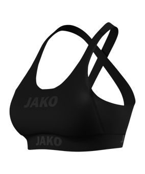 JAKO Bra Power Sport-BH Damen Schwarz F800 - schwarz