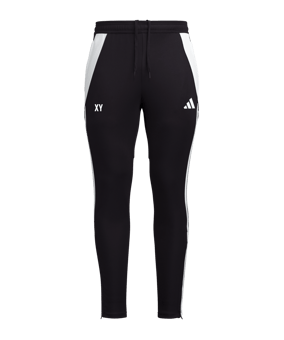 adidas Tiro 24 Trainingshose Schwarz Weiss