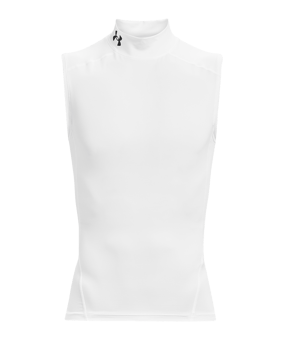 Under Armour Compression Mock Weiss F100 - weiss