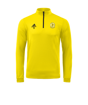 Sweatshirt adidas Entrada 22 Demi-Zip jaune 