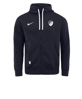 Nike Park 20 Fleece Kapuzenjacke Blau F451