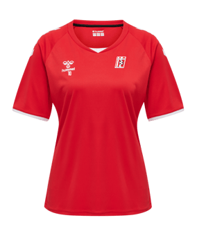T-shirt pour femmes polyvolley Hummel hmlCORE VOLLEY rouge F3062