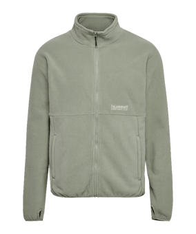 Hummel Pulse Fleece Jacke Grün F6092 - gruen