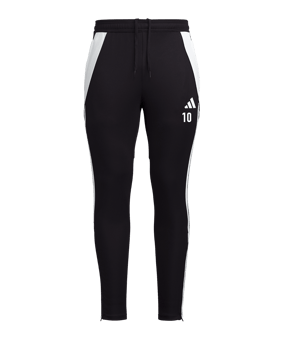 adidas Tiro 24 Trainingshose Schwarz Weiss