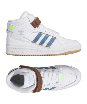 adidas Originals X Ksenia Schnaider Forum Mid Sneaker Damen Weiß - weiss