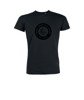 Tone in Tone T-Shirt Schwarz Herren