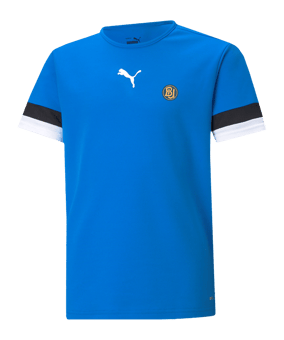 PUMA teamRISE Trikot Kids Blau F02