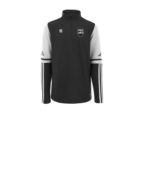 adidas Squadra 25 HalfZip Sweatshirt Enfants Noir 