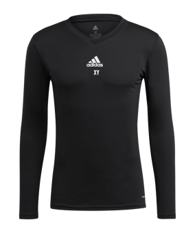 adidas Team Base Top langarm Schwarz