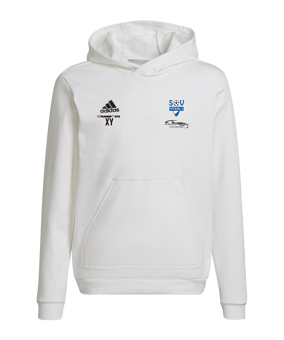 adidas Entrada 22 Hoody Kids Weiss