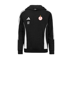 adidas Tiro 24 Hoody Kids Schwarz Weiss