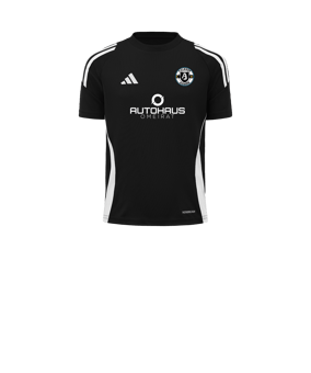 adidas Tiro 24 Trikot Kids Schwarz Weiss