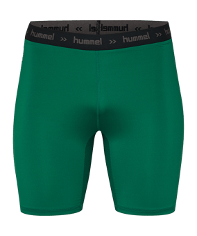 Hummel First Performance Tight Kids Grün F6140 - gruen