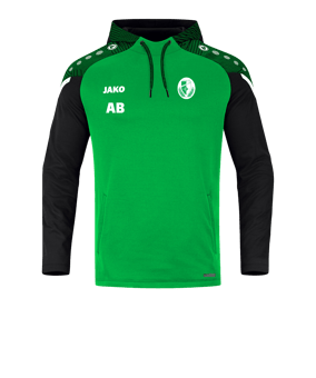 JAKO Performance Hoody Grün Schwarz F221