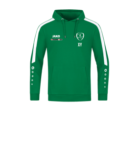 JAKO Power Hoody Kids Grün Weiss F200