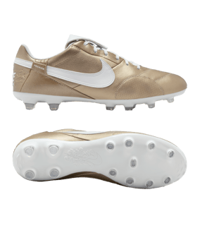 Nike Premier III FG Mad Ready Gold Weiss F200 - gold