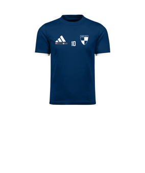 adidas Entrada 26 Trainingsshirt Kids Dunkelblau