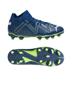 PUMA FUTURE Match FG/AG Jr Gear Up Kids Blau Weiss F03 - blau
