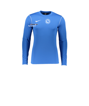 Nike Park 20 Sweatshirt Kids Blau Weiss F463
