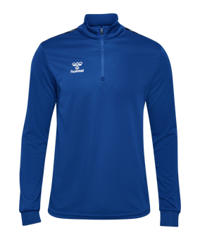 Hummel hmlAUTHENTIC HalfZip Sweatshirt Blau F7045 - blau