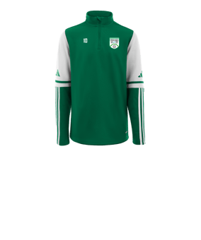 adidas Squadra 25 HalfZip Sweatshirt Enfants Vert 