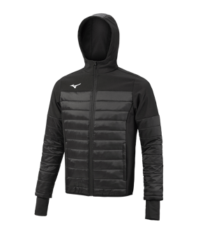 Mizuno Sapporo Hybrid Jacke Schwarz F09 - schwarz