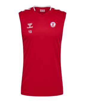 hummel Core 2.0 S/L Trikot Rot F3946