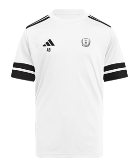 adidas Squadra 25 Trikot Kids Weiß Schwarz