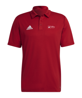 adidas Entrada 22 Poloshirt Rot