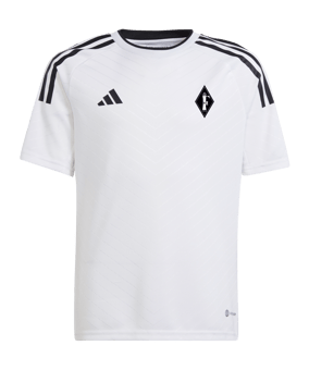 adidas Campeon 23 Trikot Kids Weiss Schwarz