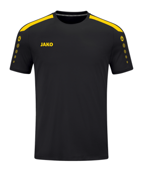 JAKO Power Trikot Schwarz Gelb F803 - schwarz