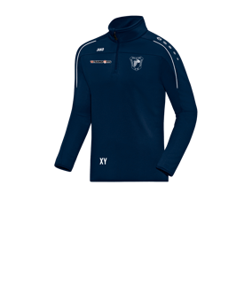 JAKO Classico Ziptop Kids Blau Weiss F09