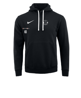 Nike Park 20 Fleece Hoody Schwarz Weiss F010