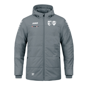 JAKO Team Coach Kapuzenjacke Grau F840