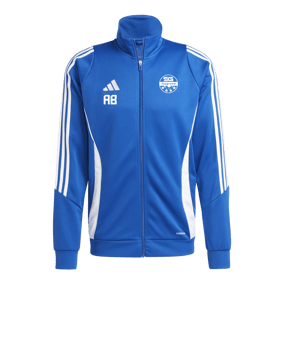adidas Tiro 24 Trainingsjacke Blau Weiss