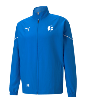 PUMA teamRISE Sideline Trainingsjacke Blau F02