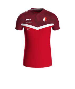 JAKO Iconic Poloshirt Rot F103