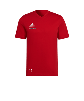 adidas Entrada 22 T-Shirt Rot