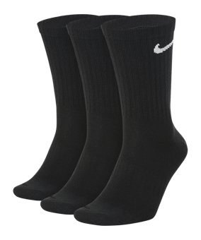 Nike Everyday Lightweight 3er Pack Socken F010 - schwarz