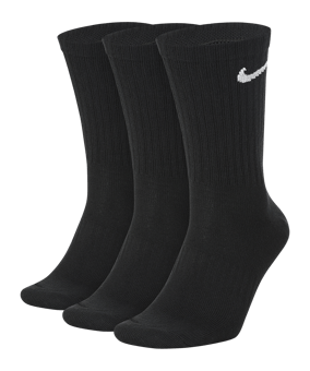 Nike Everyday Lightweight 3er Pack Chaussettes Noir C010 - noir